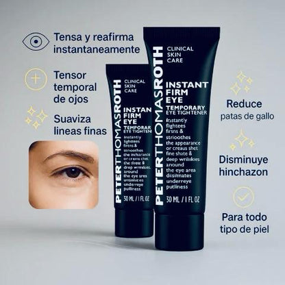 FirmX by Peter Thomas Roth® Reduce Bolsas en 5 Minutos